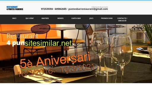 restaurant4puntes.com alternative sites