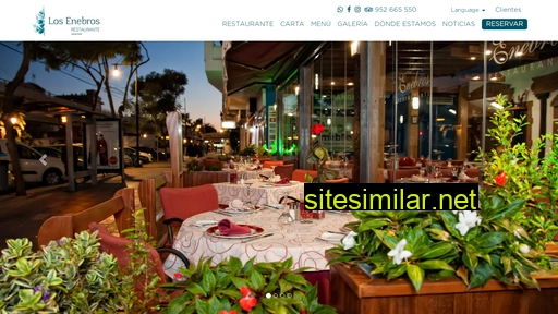 Restaurantelosenebros similar sites