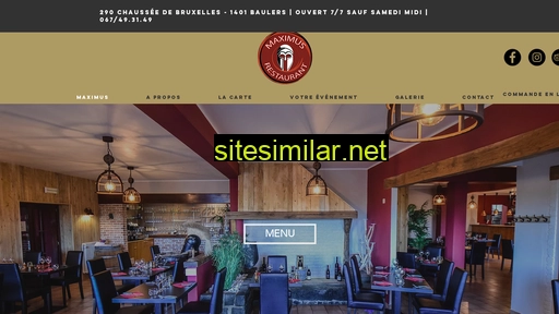 restaurantmaximus.com alternative sites