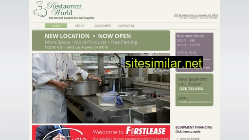 restaurantworld-la.com alternative sites