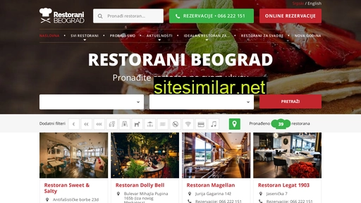 restoranibeograd.com alternative sites