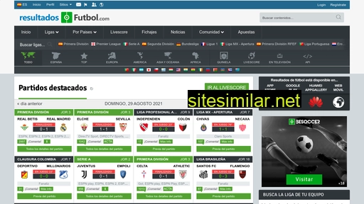 resultados-futbol.com alternative sites