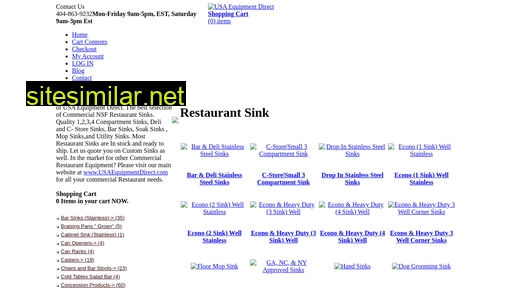 restaurant-sink.com alternative sites