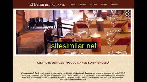 restaurantebaron.com alternative sites