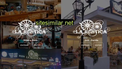 restaurantelarustica.com alternative sites