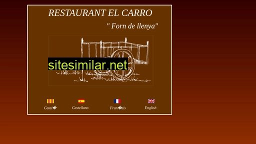 Restaurantelcarro similar sites