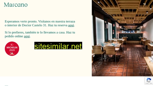 restaurantemarcano.com alternative sites