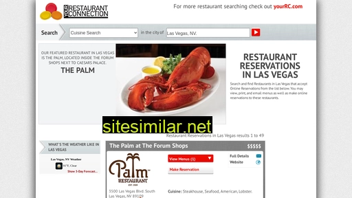 restaurantreservationslasvegas.com alternative sites
