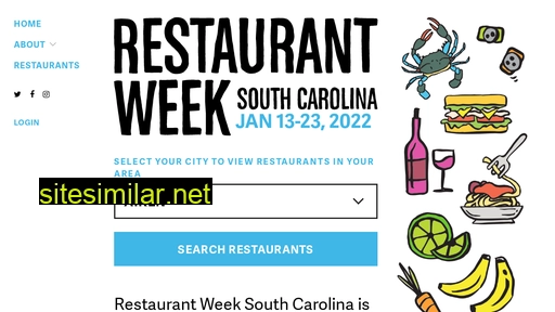 restaurantweeksouthcarolina.com alternative sites