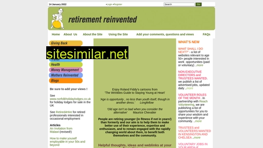 retirementreinvented.com alternative sites