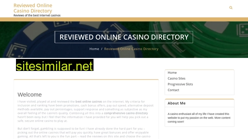 reviewed-online-casino-directory.com alternative sites