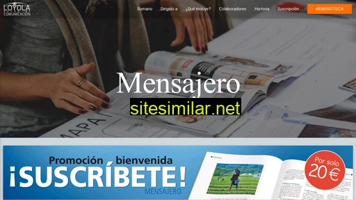 revistamensajero.com alternative sites