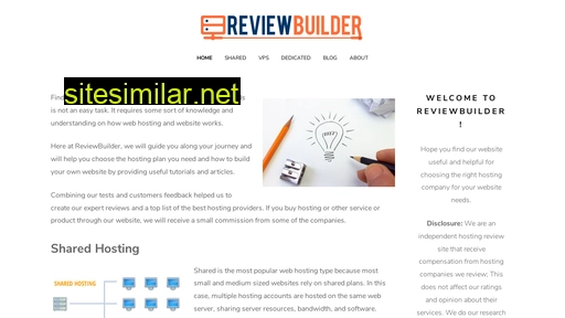 reviewbuilder.com alternative sites