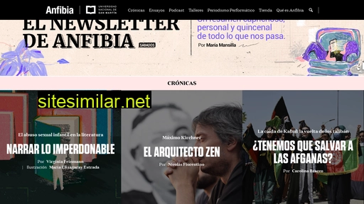 revistaanfibia.com alternative sites