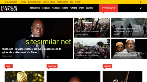 revue-afrique.com alternative sites