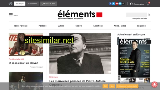 revue-elements.com alternative sites