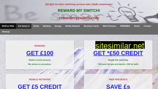 rewardmyswitch.com alternative sites