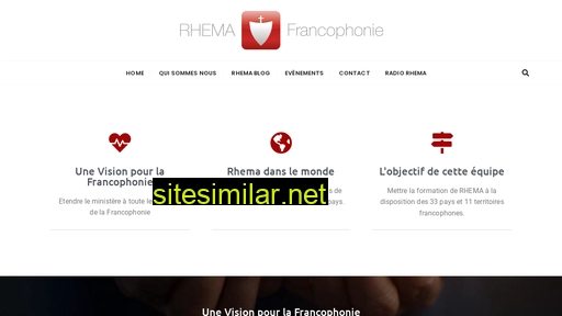 rhemafrancophonie.com alternative sites