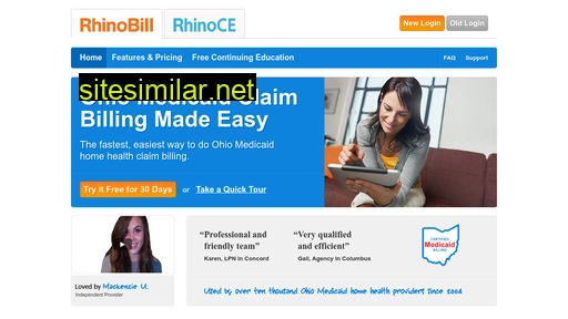 rhinobill.com alternative sites