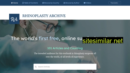 rhinoplastyarchive.com alternative sites