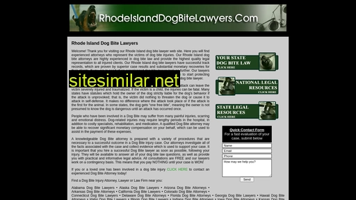 rhodeislanddogbitelawyers.com alternative sites