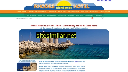 rhodes-hotel.com alternative sites