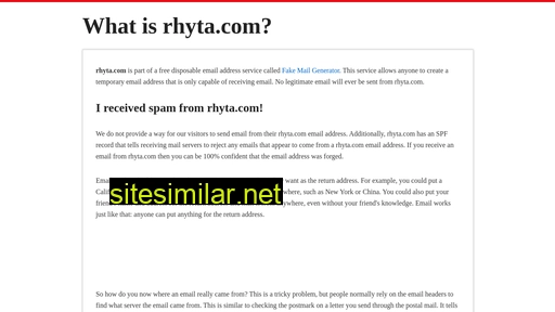rhyta.com alternative sites
