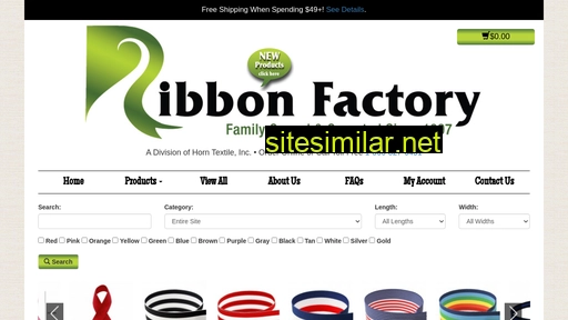 ribbonfactory.com alternative sites