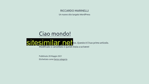Riccardomarinelli similar sites