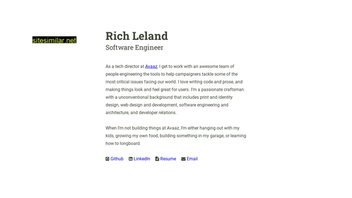 richleland.com alternative sites