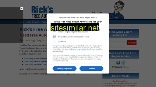 ricksfreeautorepairadvice.com alternative sites