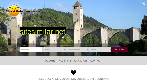 Ricqetdobyimmobilier similar sites
