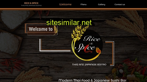 riceandspicebistro.com alternative sites