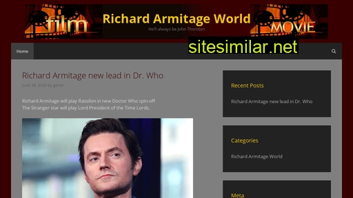 richardarmitageworld.com alternative sites