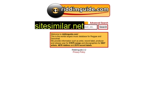 riddimguide.com alternative sites