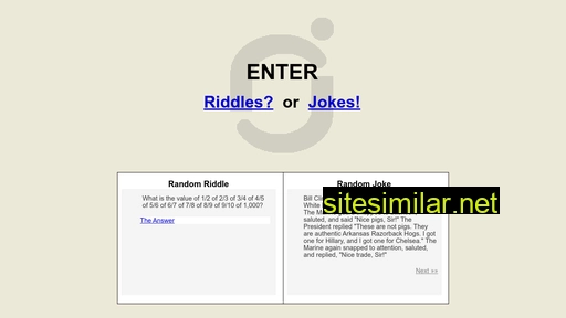 riddlesandjokes.com alternative sites