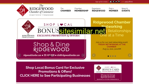 ridgewoodchamber.com alternative sites