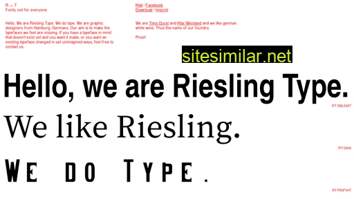 rieslingtype.com alternative sites