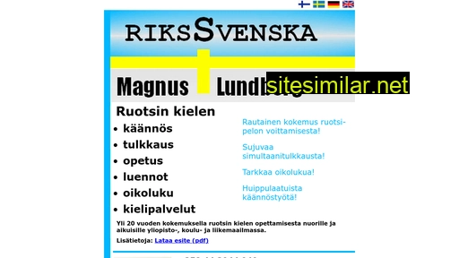 rikssvenska.com alternative sites