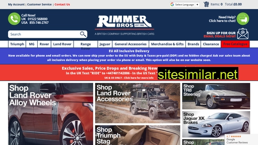 rimmerbros.com alternative sites