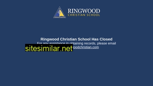 ringwoodchristian.com alternative sites