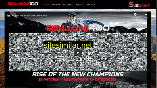rinjani100.com alternative sites