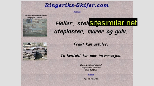 Ringeriks-skifer similar sites