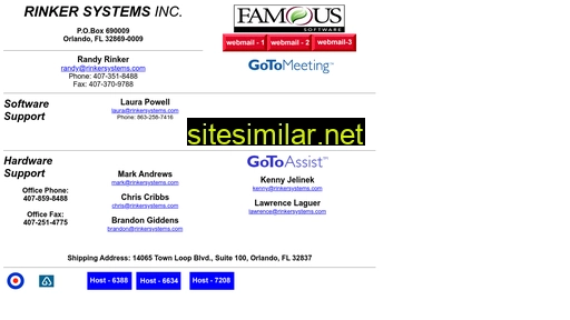 Rinkersystems similar sites