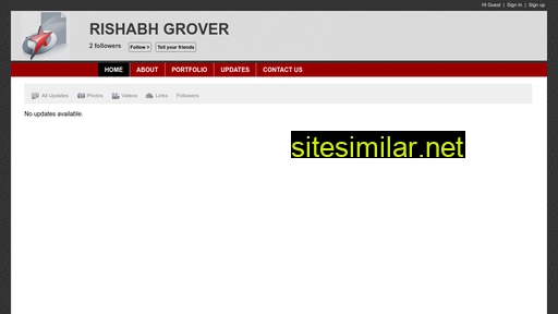 Rishabhgrover similar sites