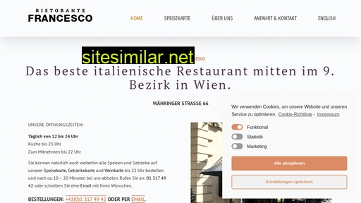 ristorante-francesco.com alternative sites