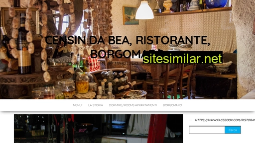ristorantecensindabea.com alternative sites