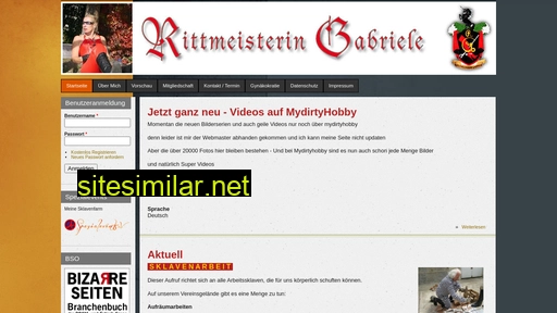 Rittmeisterin-gabriele similar sites