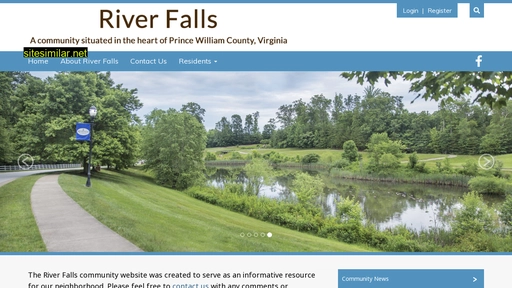 riverfallshoa.com alternative sites
