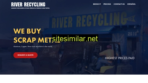riverrecycling.com alternative sites